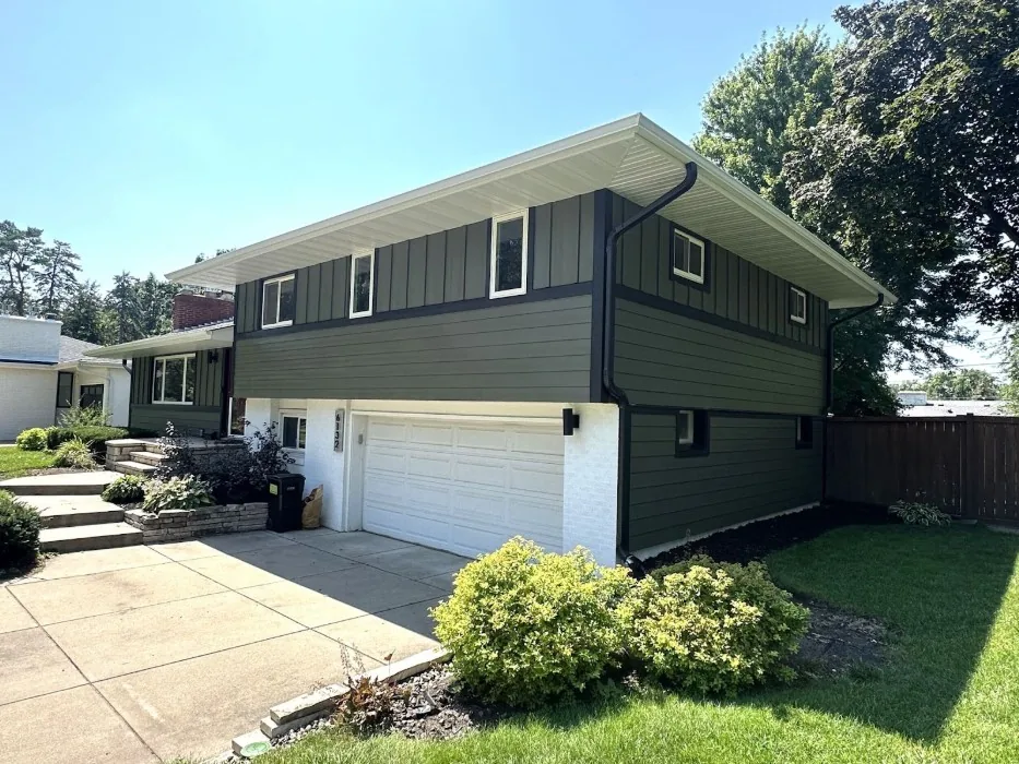 New siding on a Bloomington, MN home installed by BN Exteriors