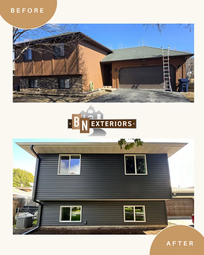Home restoration and storm damage repair in Minnetonka, MN by BN Exteriors
