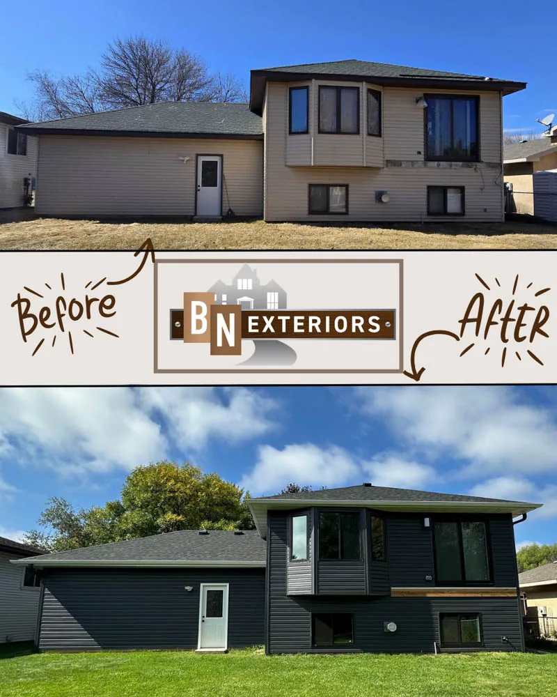 Exterior restoration project finished in St. Paul, MN by BN Exteriors