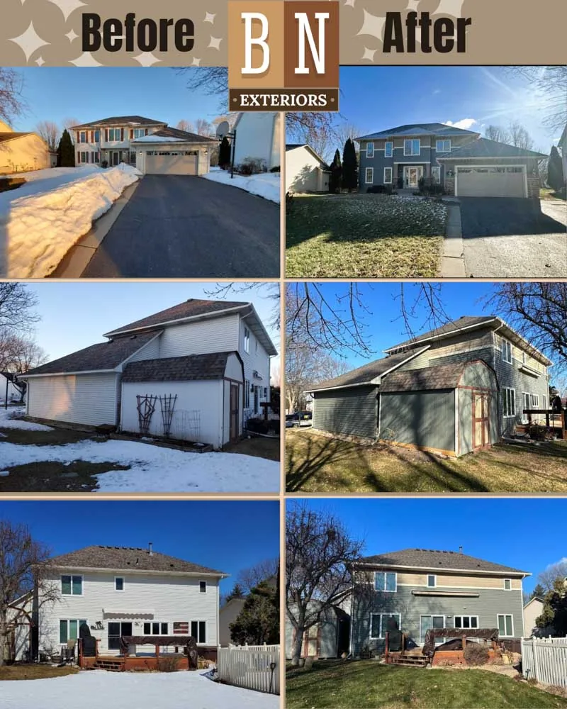 Home restoration and storm damage repair in Minneapolis, MN by BN Exteriors