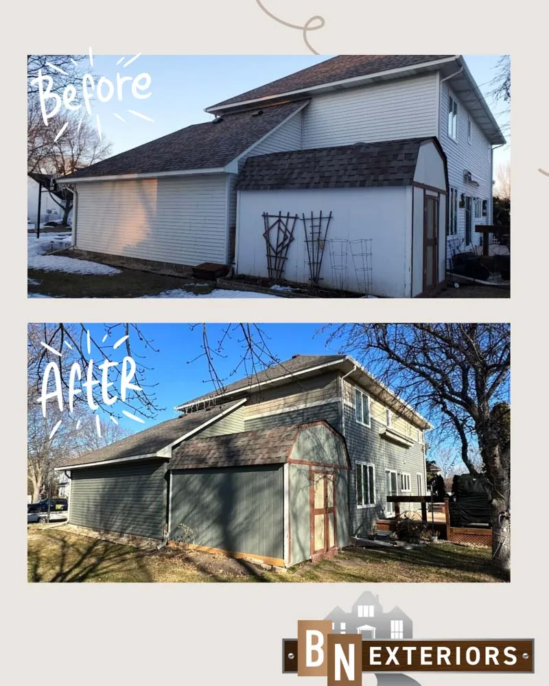 Exterior restoration project finished in Inver Grove Heights, MN by BN Exteriors
