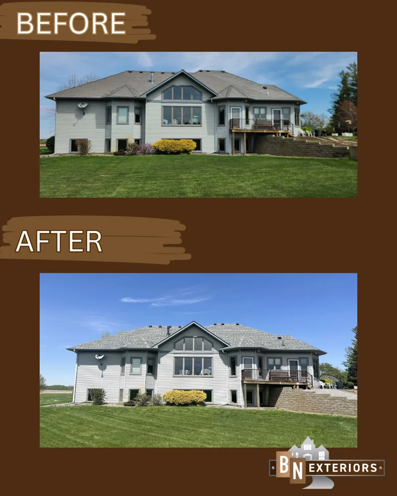 Home restoration and storm damage repair in Burnsville, MN by BN Exteriors