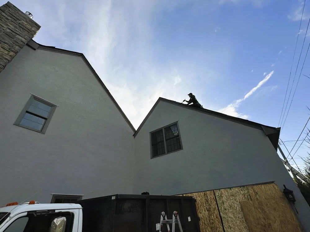 Roof replacement on a home in Bloomington, MN by BN Exteriors