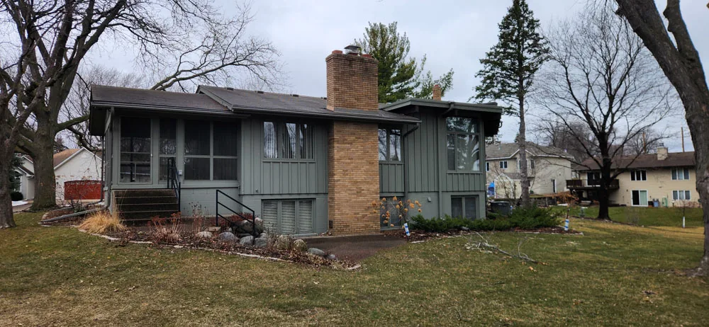 Roof replacement on a home in Faribault, MN by BN Exteriors