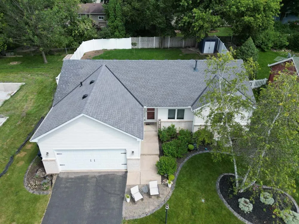 New siding installation on a Apple Valley, MN house by BN Exteriors