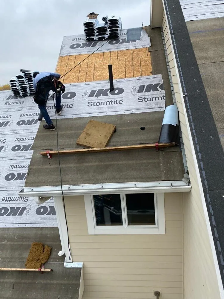 BN Exteriors crew on a home improvement project in Minneapolis, MN